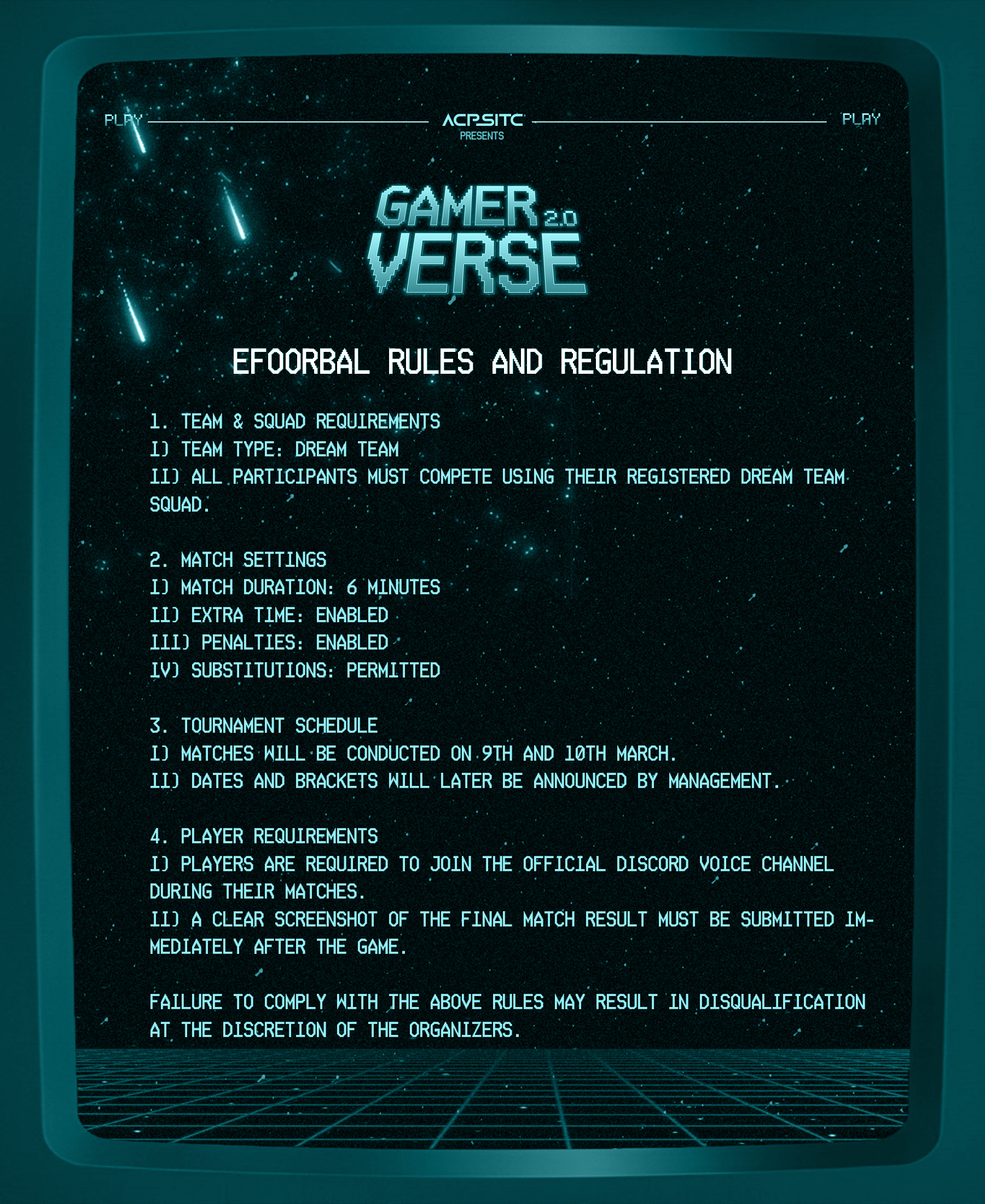 Rules Poster 4